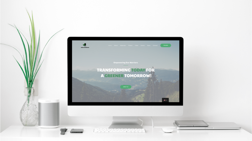 Greensuperheroes website mockup-01-01