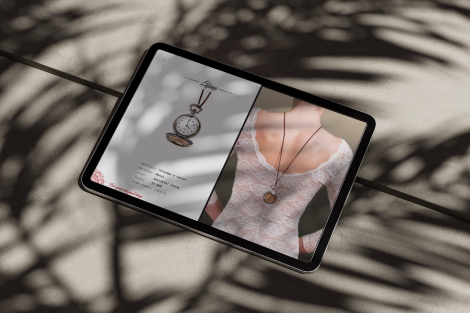 Catalogue mockup