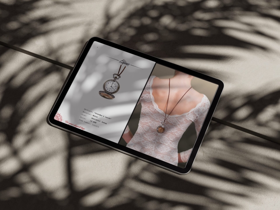 Catalogue mockup