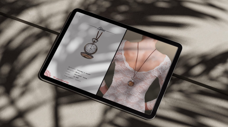 Catalogue mockup